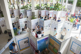 Imagem: Registro dos Encontros Universitários de 2018, no Campus do Pici (Foto: Ribamar Neto/UFC)