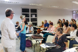 Imagem: O Encontro reúne cerca de 50 participantes oriundos de diferentes cidades do Norte e Nordeste (Foto: Erick Lucas Rodigues Silva)