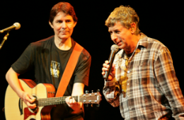 Imagem: Lô Borges e Flávio Venturini (Foto: Nilmar Lage)