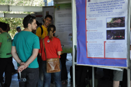 Imagem: Encontros Universitários reúnem toda a produção acadêmica da UFC, com apresentações de posters e programação cultural (Foto: Igor Grazianno)