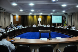 Imagem: Reunião do CEPE aconteceu na tarde desta quarta-feira (Foto: Ribamar Neto)