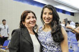 Imagem: Clara Coelho e Mahara Miranda, mãe e filha, respectivamente (Foto: Ribamar Neto)