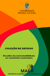 Imagem: Capa do livro "Desafios da sustentabilidade no semiárido nordestino"