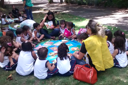 Imagem: O Pic-Nic literário é uma ótima oportunidade de diversão para as crianças (Foto: Divulgação)