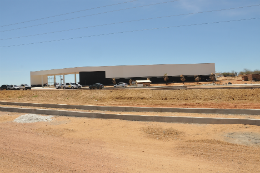 Imagem: Visão panorâmica do prédio em construção do Campus da UFC em Crateús (Foto: Arlindo Barreto)