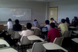 Imagem: Projeto Pipoca é realizada no Campus de Quixadá (Foto: João Carlos Epifânio) 