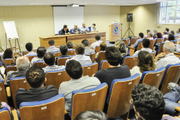 Imagem: Solenidade de inauguração da Central Analítica