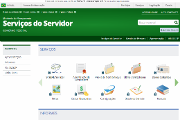 Imagem: Novo portal do Sistema de Gestão de Pessoas.