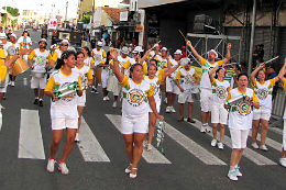 Imagem: O grupo de música percussiva funciona como projeto de extensão da UFC (Foto: Divulgação)