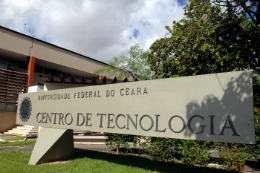 Imagem: Fachada do Centro de Tecnologia da UFC