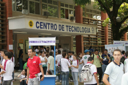 Imagem: O evento ocorrerá no Centro de Tecnologia, no Campus do Pici (Foto: CCSMI/UFC)