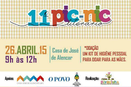 Imagem: Cartaz da 11ª edição do Pic-Nic Literário