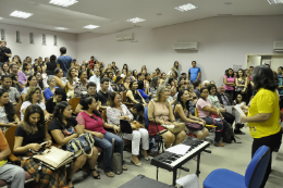 Imagem: A solenidade de inauguração do equipamento ocorreu na noite da última sexta-feira (15), no Auditório Prof. Valnir Chagas, na Faculdade de Educação (Faced) da UFC. (Foto: Ribamar Neto)