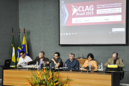 Imagem: Cerca de 300 trabalhos científicos foram inscritos para o 33º Congresso da Conferência de Geógrafos Latino-Americanos (Foto: Ribamar Neto)