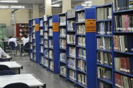 Imagem: Biblioteca de Ciências da Saúde (Foto: Guilherme Braga)