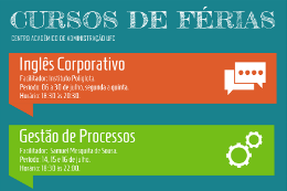 Imagem: Folder do I Cursos de Férias do Programa de Atividades Complementares