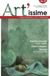 Imagem: Capa da edição mais recente da revista Art'issime