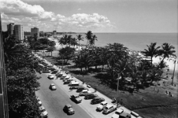 Imagem: Praia do Náutico tirada de cima de um prédio