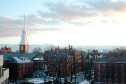 Imagem: Campus da Universidade de Harvard (EUA) (Foto: Havard Public Affairs & Communications)