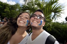 Imagem: Projeto promove a integração de recém-ingressos (Foto: Jr. Panela)