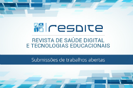 Imagem: Revista de Saúde Digital e Tecnologias Educacionais (Resdite) abre período de submissão de trabalhos (Imagem: Reprodução da Internet)