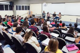 Imagem: Lançamento do Núcleo de Medicina Integrativa (Numi) integra a programação dos 68 anos da Faculdade de Medicina (Foto: Ribamar Neto/UFC)