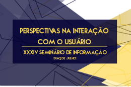 Imagem: Arte de divulgação do 34º Seminário de Informação