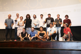 Imagem: Foto dos premiados no Cine Ceará