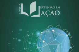 Imagem: Capa da 10ª edição da revista eletrônica "Extensão em Ação"