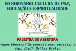 Imagem: Cartaz do seminário