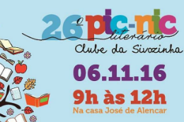 Imagem: Cartaz da 26ª edição do Pic-Nic Literário