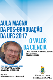 Imagem: Cartaz da palestra "O valor da ciência"