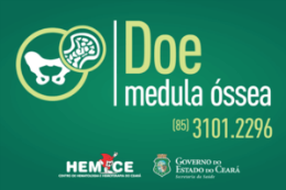 Imagem: Banner de campanha de doação de medula óssea