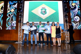 Imagem: Equipe cearense foi vice-campeã nacional da competição (Foto: Charles Damasceno/Sebrae)