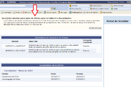 Imagem: Desde abril, estão disponíveis, na página inicial do Sistema Integrado de Planejamento, Gestão e Recursos Humanos (SIGPRH) e do Sistema Integrado de Gestão de Atividades Acadêmicas (SIGAA) notícias sobre a UFC (Imagem: Reprodução da Internet)