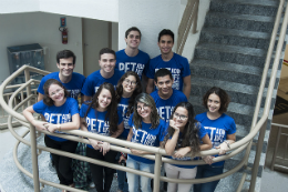 Imagem: Equipe do PET do Curso de Administração (Foto: Ribamar Neto/UFC)