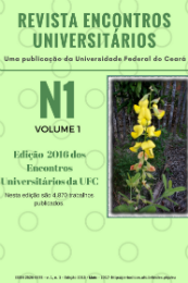 Imagem: Capa da primeira edição da "Revista Encontros Universitários"