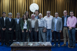 Imagem: Membros do Colégio de Estudos Avançados (CEA) (Foto: Viktor Braga/UFC)