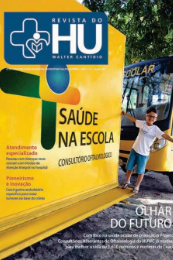 Imagem: Nesta primeira edição da Revista, o tema central é humanização do atendimento médico (Imagem: reprodução da capa)