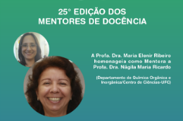 Imagem: O projeto Mentores da Docência homenageia os docentes que marcaram positivamente a vida de professores da UFC (Foto/Divulgação/Projeto)