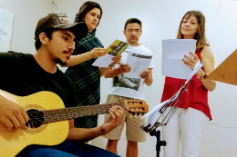 As oficinas podem ser úteis para quem quer aprender a cantar ou usar melhor a voz (Foto/Divulgação-Progep)