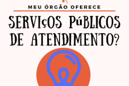 Imagem: Cartaz sobre o que é um serviço público de atendimento