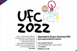 Imagem: Reprodução do cartaz do PDI UFC 2022 (Divulgação)