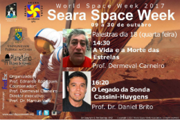 Imagem: Como a World Space Week, a Seara World Space incentiva o interesse pela astronomia, astrofísica e avanços da tecnologia espacial (Imagem: Divulgação/Seara da Ciência)