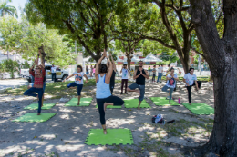 Imagem: O domingo será reservado para quem quer colocar o corpo em movimento (Foto: Ribamar Neto/UFC)