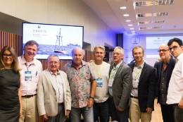 Imagem: Profª Ozilea Menezes, David Legeer, reitor Henry Campos, Jacques Servain, Prof. Moacyr Araújo, Prof. Antônio Geraldo Ferreira, Fabrice Hernandez, Prof. José Soares e Prof. Carlos Teixeira (Imagem: Divulgação) Antônio Geraldo Ferreira, Fabrice Hernandez, Prof. José Soares e Prof. Carlos Teixeira (Imagem: Divulgação)