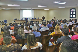 Imagem: Seminário ocorreu na Casa de José de Alencar (Foto: Assessoria de Comunicação do Sintufce)