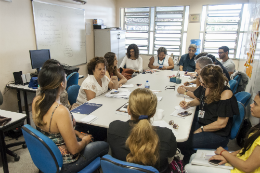 Reunião do movimemento Cada Vida Importa