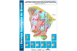 Imagem: Além da apresentação oral sobre o trabalho de mapeamento, haverá exposição de painéis com os mapas (Divulgação/Assessoria de Imprensa da  CPRM)