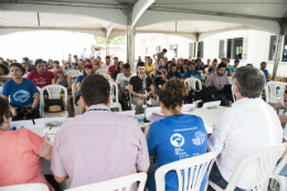 Imagem: Público de estudantes participou do evento (Foto: Jr. Panela/UFC)